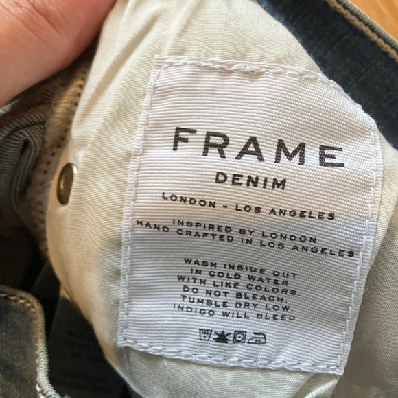 Frame le Skinny de Jeanne jeans Alverstone size 26 - Picture 7 of 9